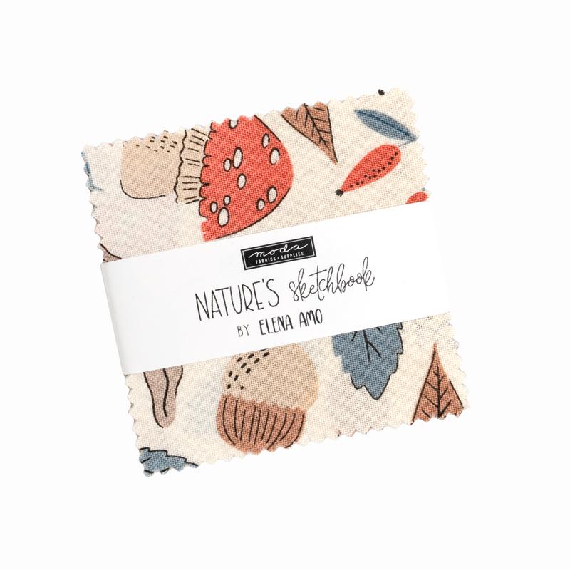 Natures Sketchbook Mini Charm 39070MC