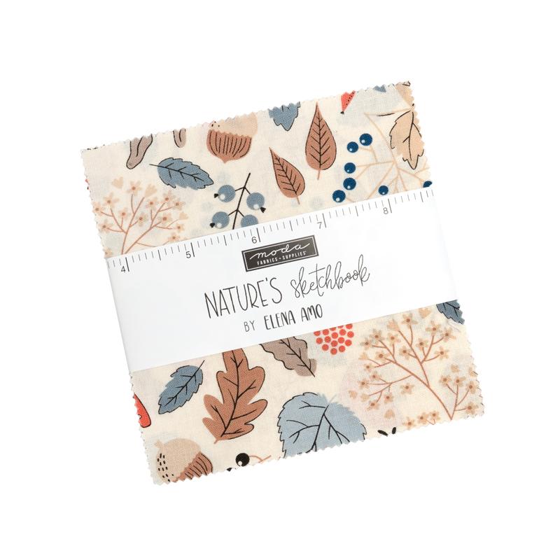 Natures Sketchbook Charm Pack 39070PP