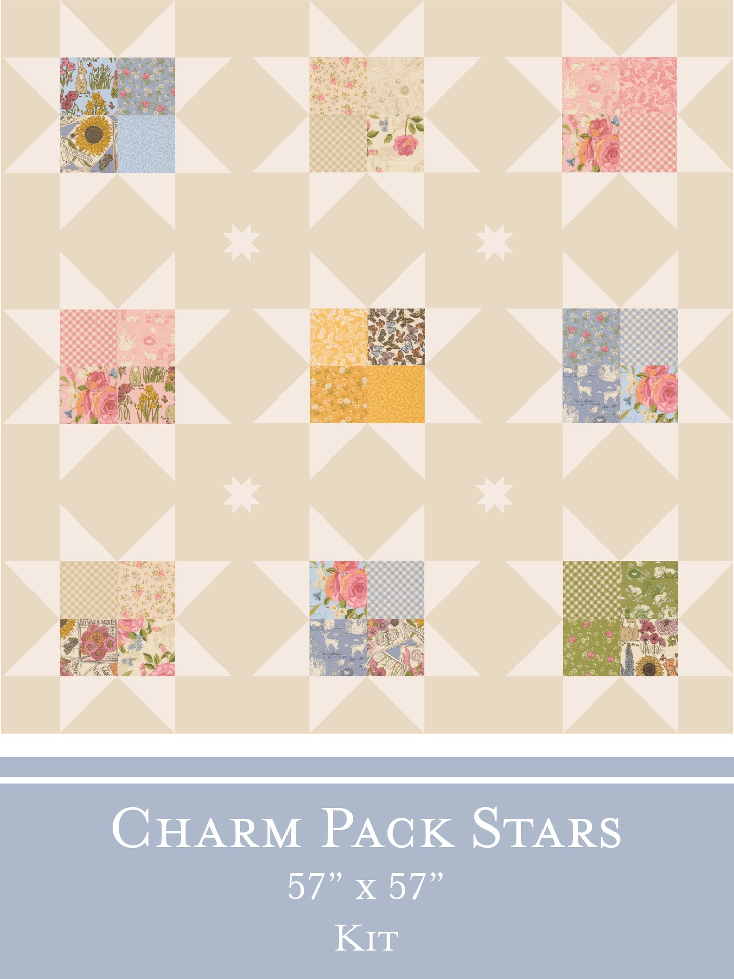 Charm Pack Stars Kit