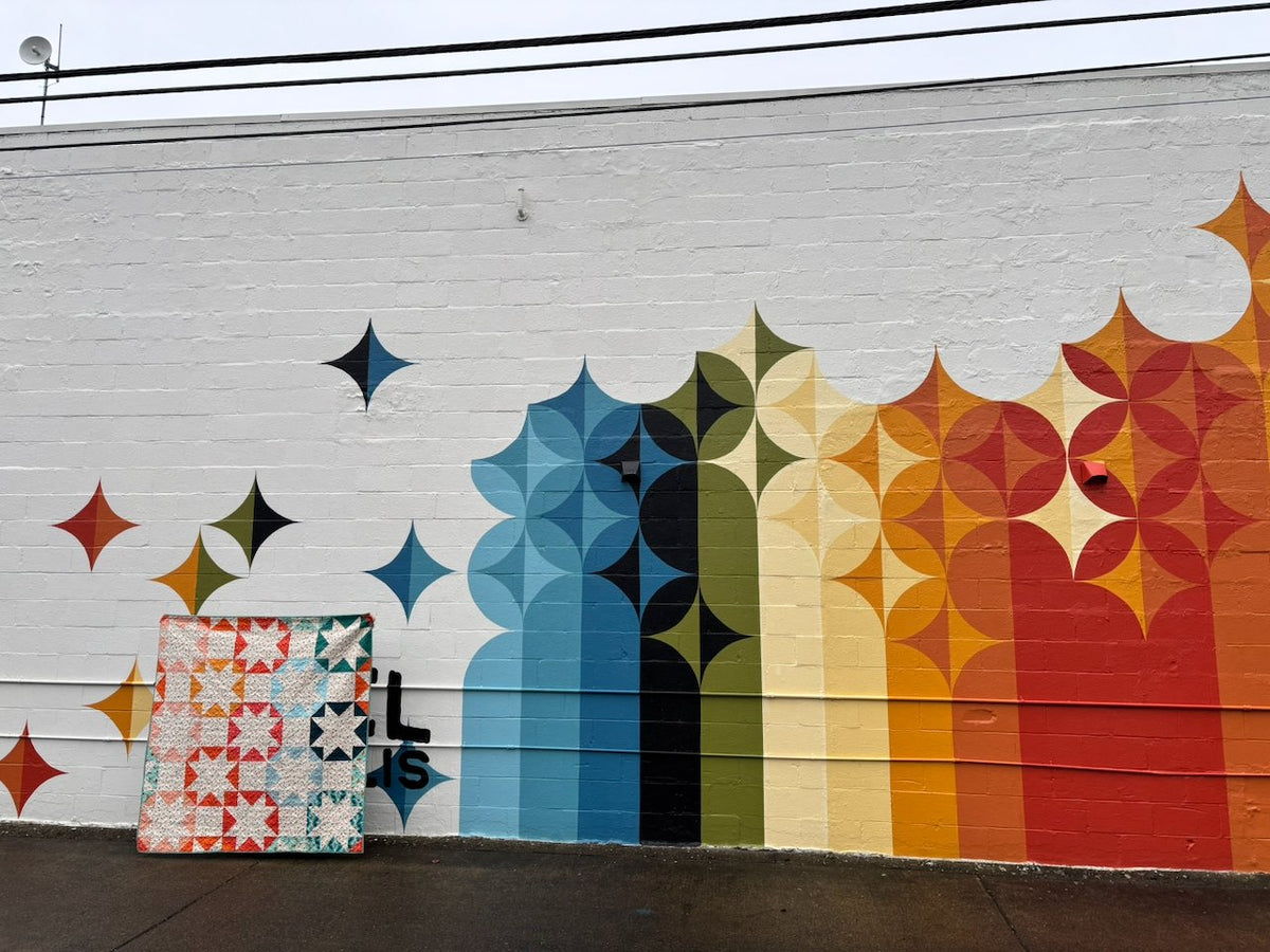 Go and Make quilt detail