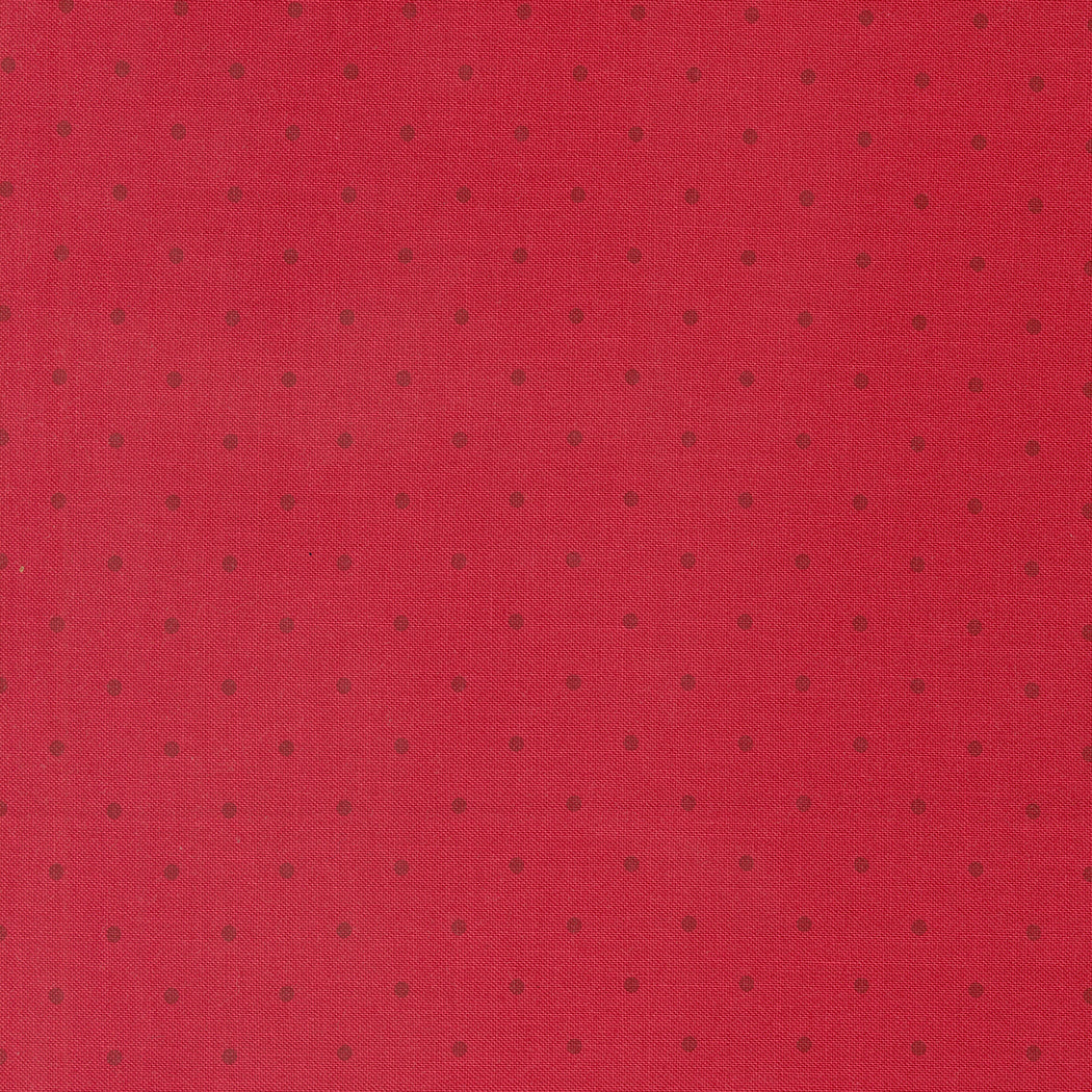 Magic Dot Cherry red dot blender fabric by Lella Boutique for Moda, 5230 15