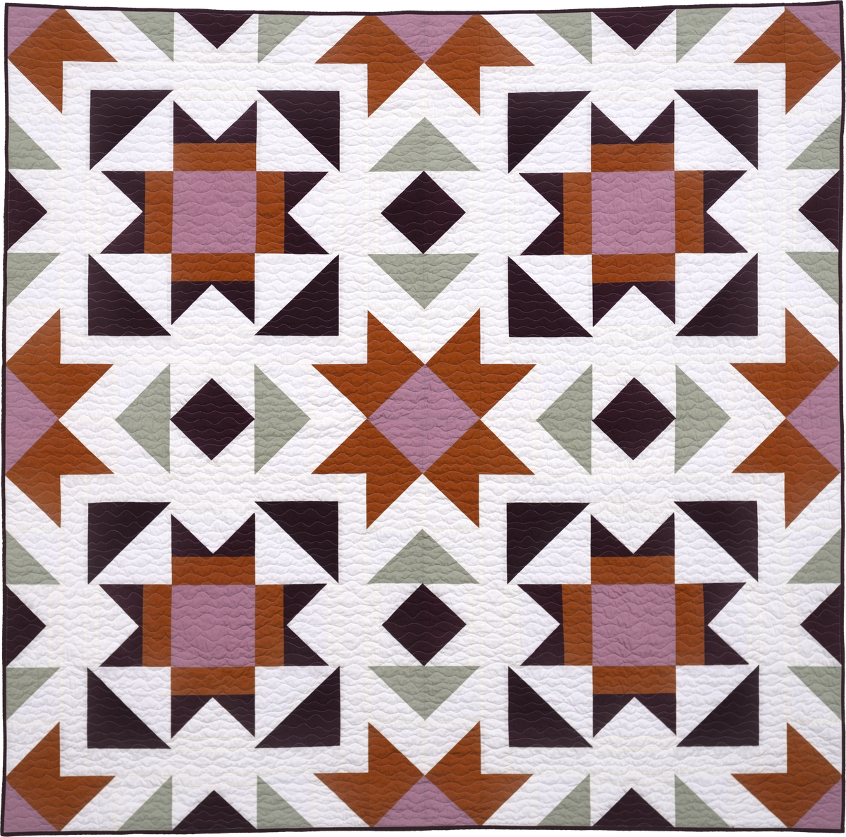 Sadie Sunshine (Four Block Version) pattern cover
