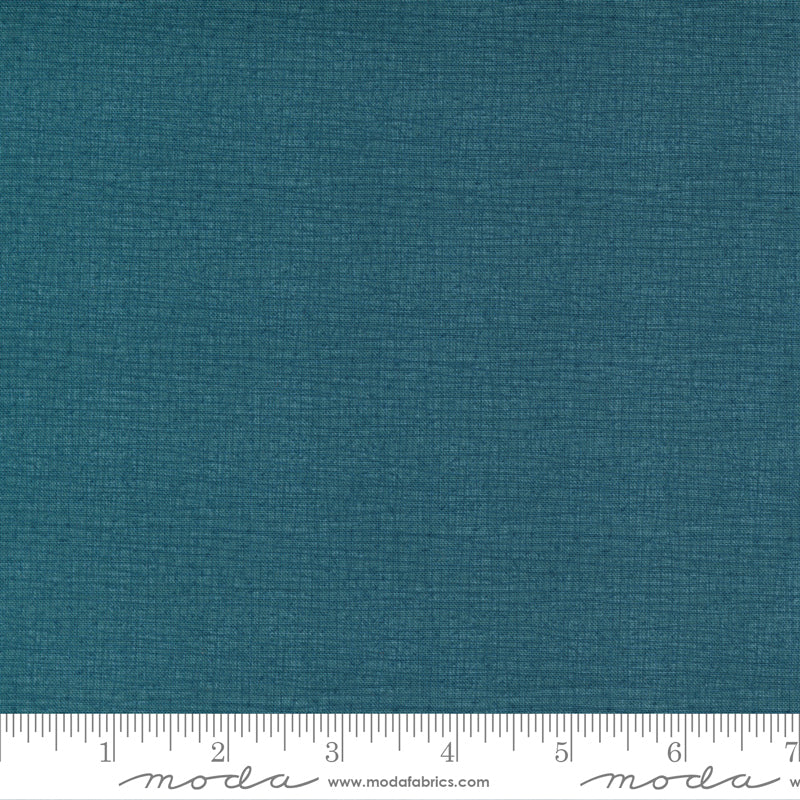 Thatched Lagoon turquoise tweed texture basic fabric by Robin Pickens for Moda, 48626 199