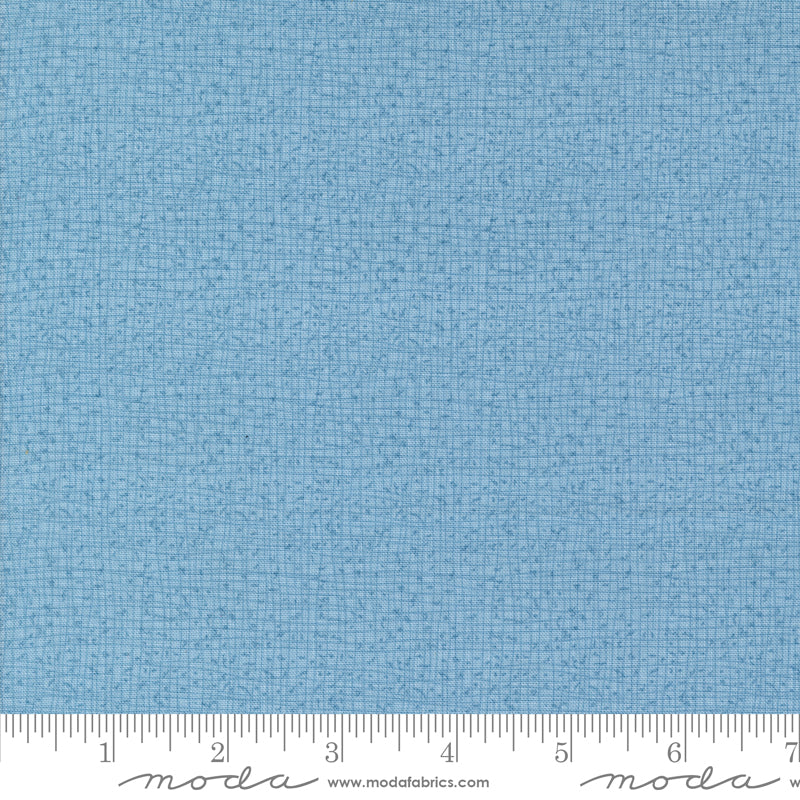 Thatched Breeze light blue tweed texture basic fabric by Robin Pickens for Moda, 48626 210