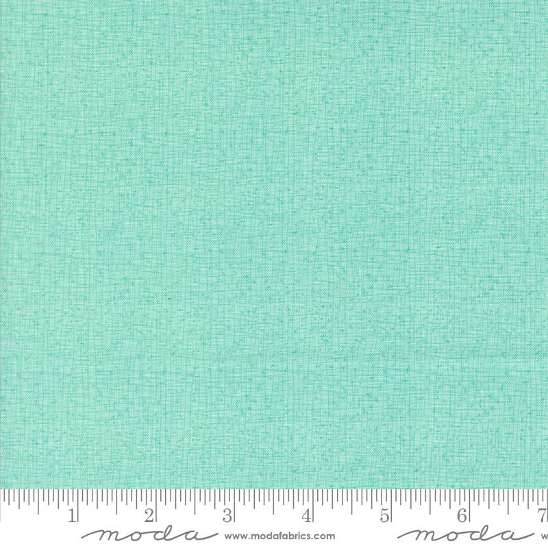 Thatched Aqua tweed texture basic fabric by Robin Pickens for Moda, 48626 212