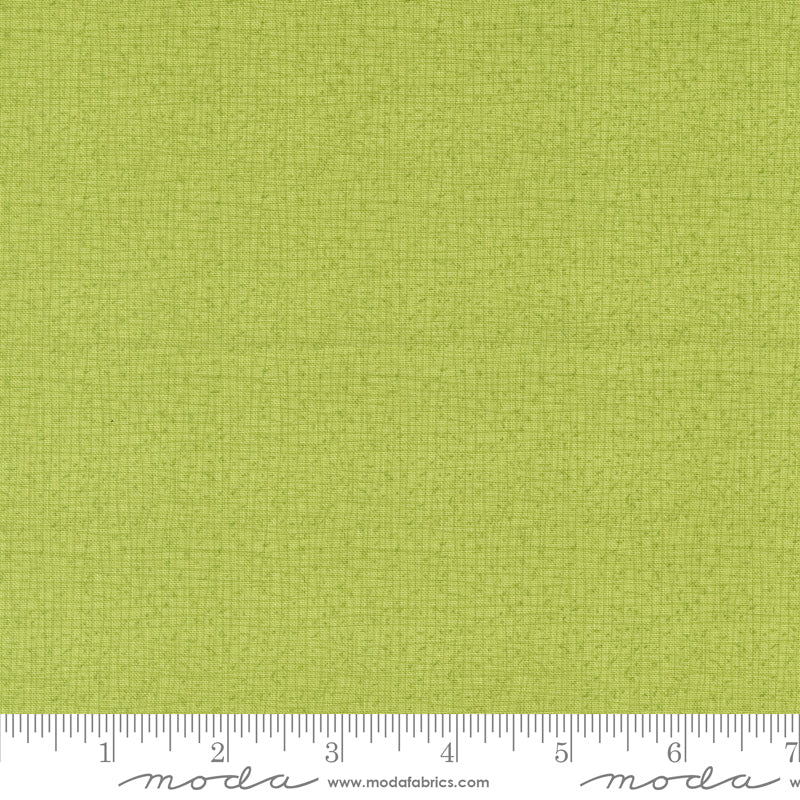 Thatched Lime light green tweed texture basic fabric by Robin Pickens for Moda, 48626 214