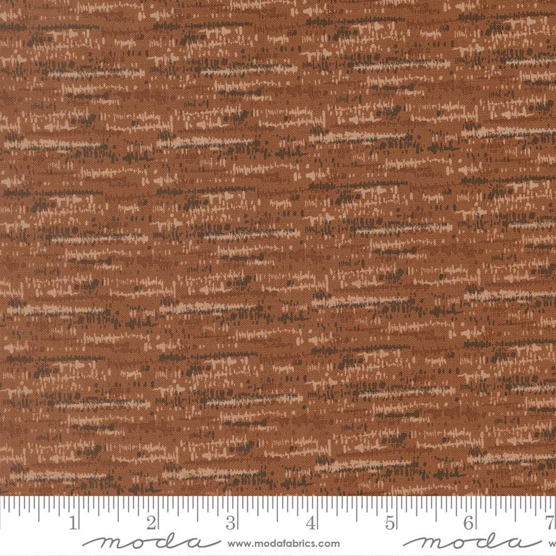 Wellspring Dark Clay brown blotted texture fabric by Fancy That Design House for Moda, 45677 13