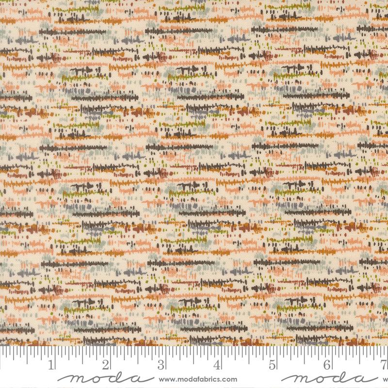 Wellspring Eggshell multicolor blotted texture fabric by Fancy That Design House for Moda, 45677 11
