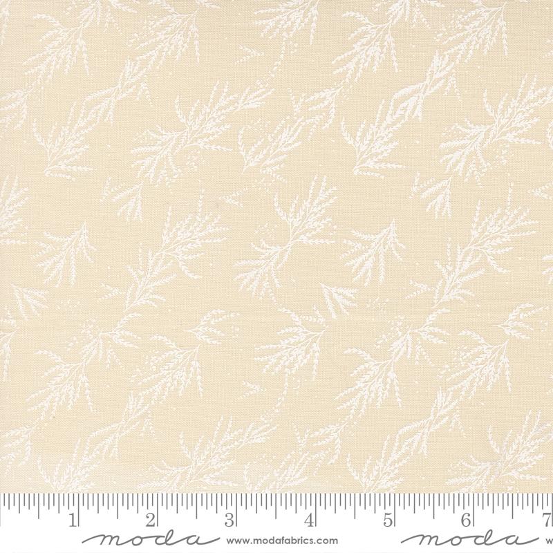 Wellspring Eggshell White tonal branches blender fabric by Fancy That Design House for Moda, 45674 11