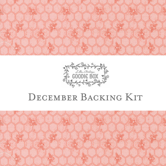 Lella Boutique December Backing Kit