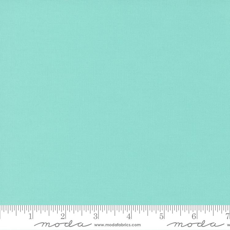 Bella Solids Aqua solid fabric for Moda, 9900 34