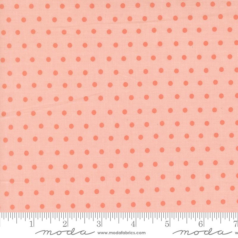 Blossom Jubilee Blush dottie dots fabric by Bunny Hill Designs for Moda, 3096 18