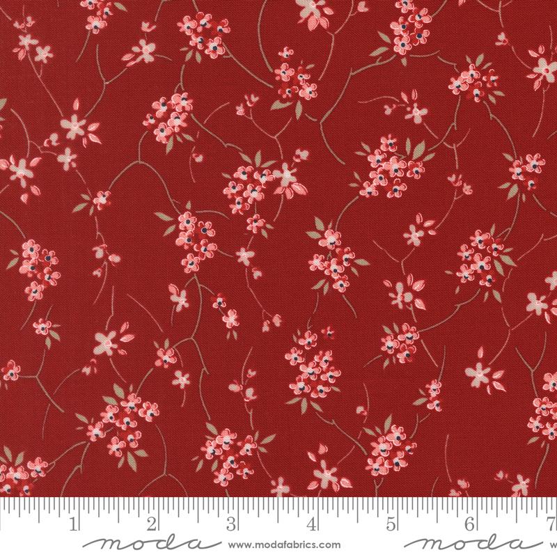 Blossom Jubilee Rose meadowsweet fabric by Bunny Hill Designs for Moda, 3092 20