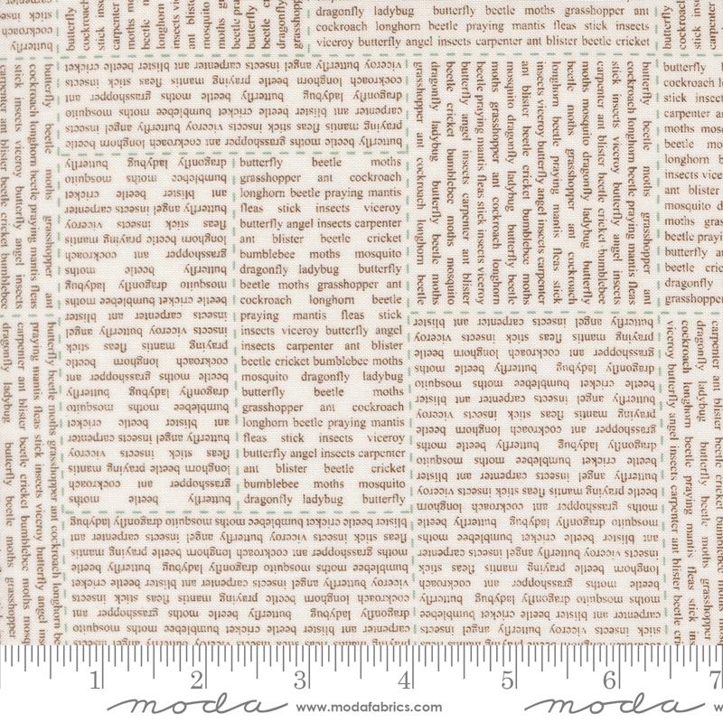Bug Collector Cloud Dirt in the news fabric by Sweetwater for Moda, 55730 21