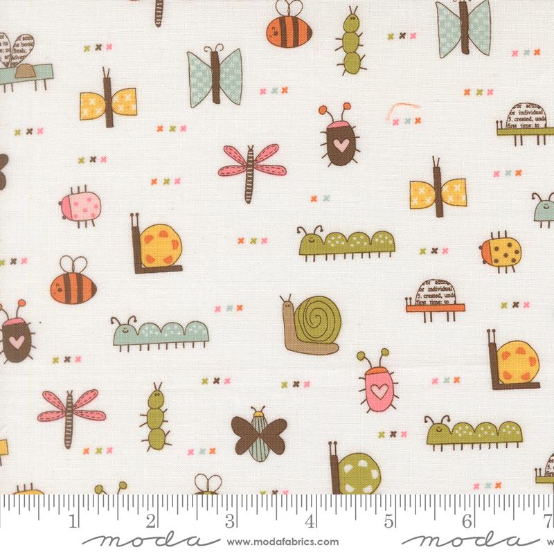 Bug Collector Cloud the bugs fabric by Sweetwater for Moda, 55731 11