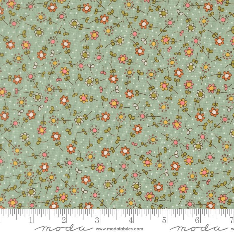 Bug Collector Sky meadow fabric by Sweetwater for Moda, 55733 12