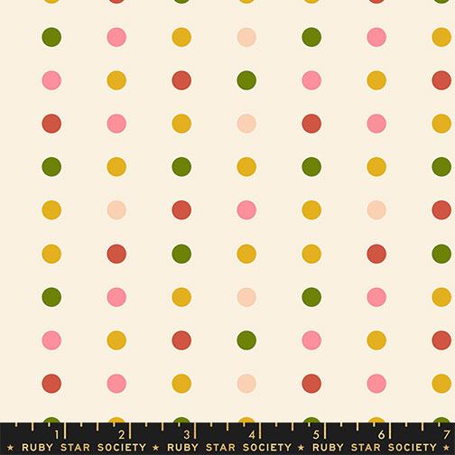 Corsage Multi swatch dots fabric by Jen Hewett for Ruby Star Society, RS6064 13