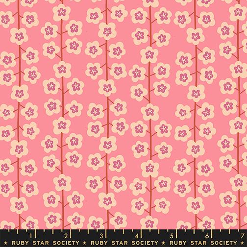 Corsage Sorbet baby's breath fabric by Jen Hewett for Ruby Star Society, RS6061 12