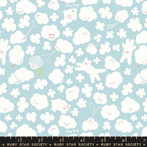 Float Lily Pad cloudy fabric by Rashida Coleman Hale for Ruby Star Society, RS1144 15