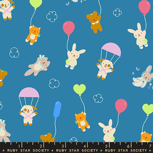 Float Parachute Blue up fabric by Rashida Coleman Hale for Ruby Star Society, RS1143 15