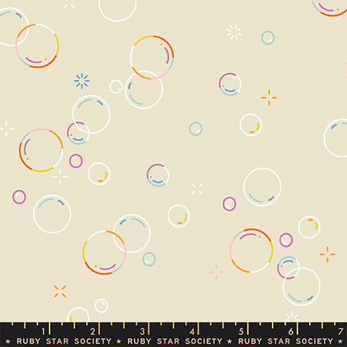 Float Parchment bubbly fabric by Rashida Coleman Hale for Ruby Star Society, RS1146 12