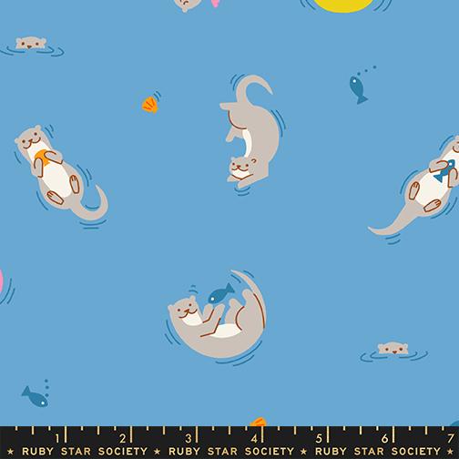 Float Ripple otterly fabric by Rashida Coleman Hale for Ruby Star Society, RS1145 15