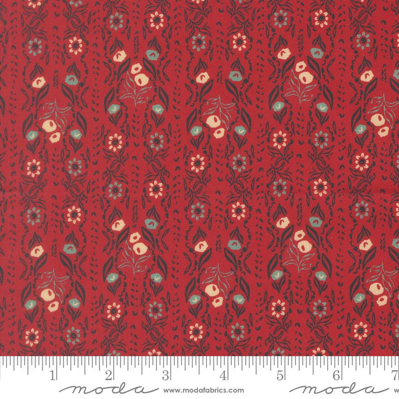 Flora & Thread Brick petal vine fabric by Fancy That Design House for Moda, 45683 14