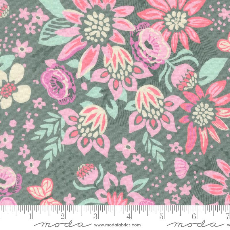Floriori Fog floret fabric by Kate Spain for Moda, 27350 15