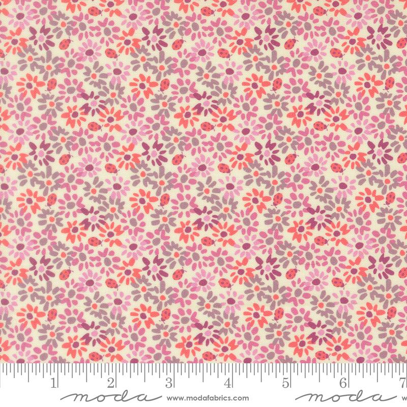 Floriori Lilac ladybug fabric by Kate Spain for Moda, 27353 13