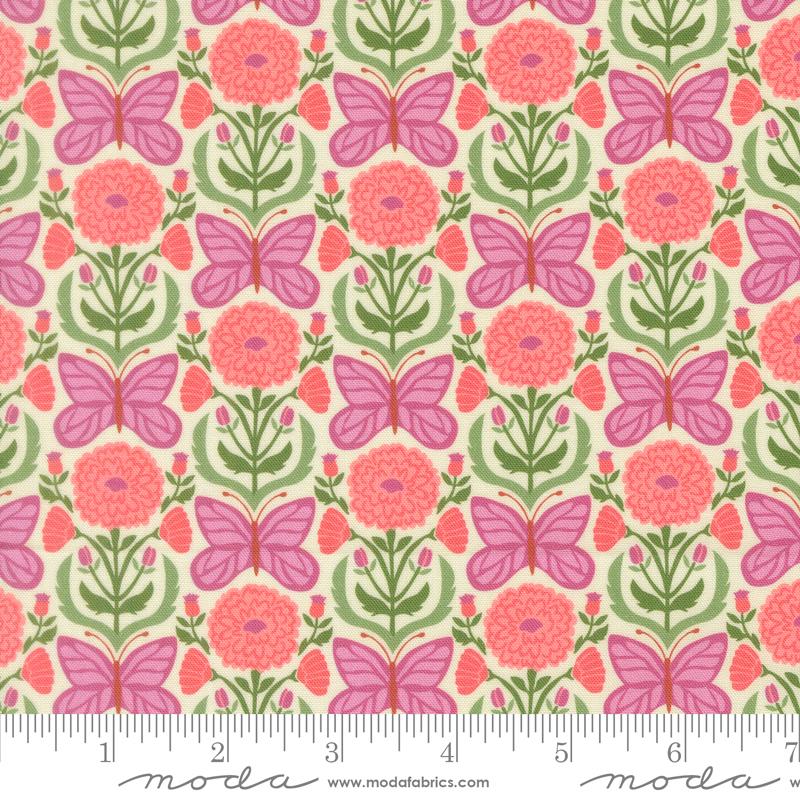 Floriori Lilac mariposa fabric by Kate Spain for Moda, 27352 13