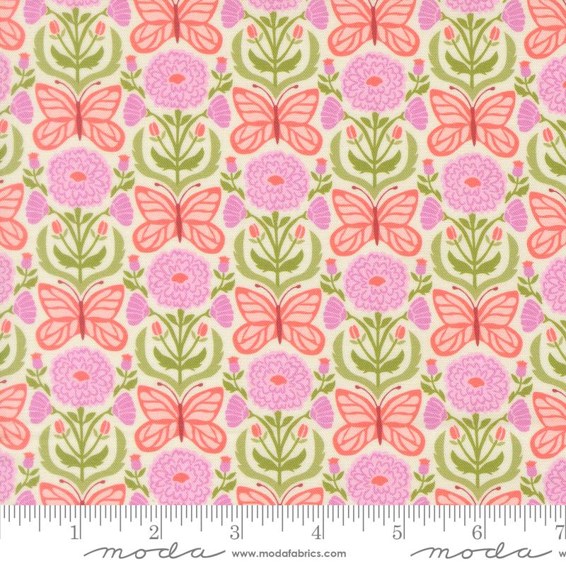 Floriori Rose mariposa fabric by Kate Spain for Moda, 27352 11