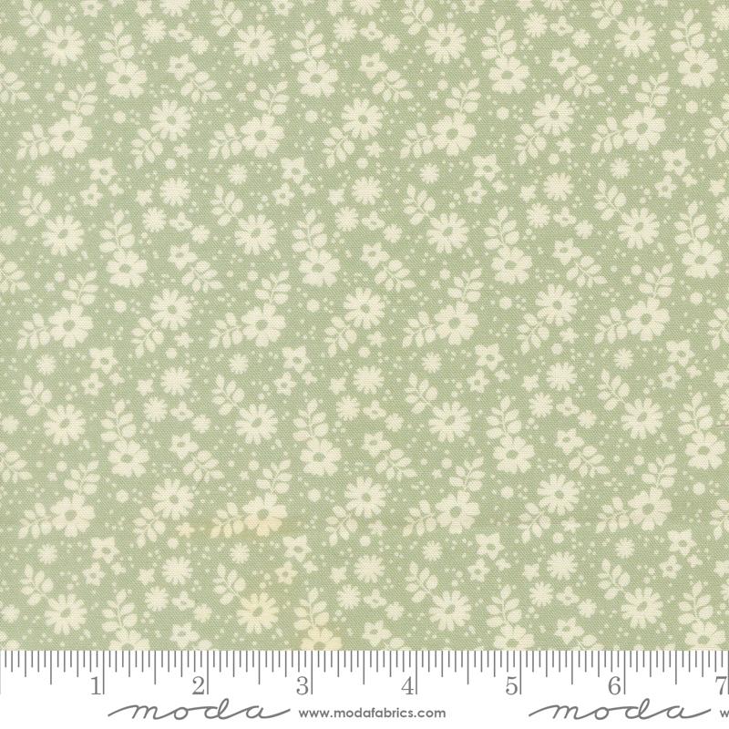Floriori Sage petaline fabric by Kate Spain for Moda, 27355 16