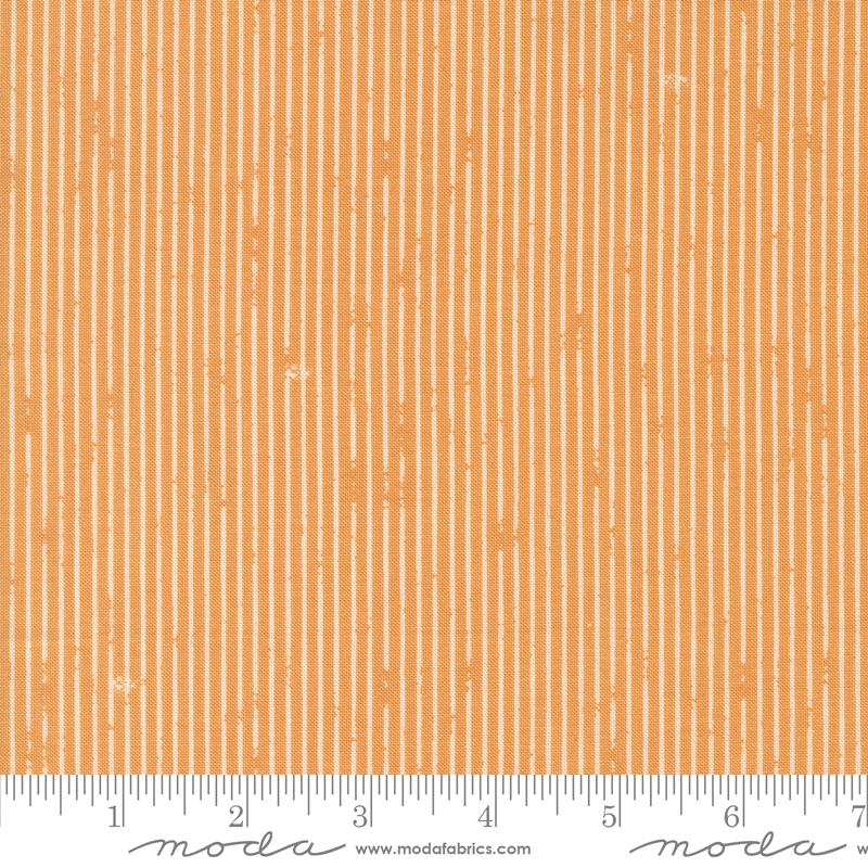 Garden Glam Goldenrod perfectly striped fabric by Lella Boutique for Moda, 5275 15