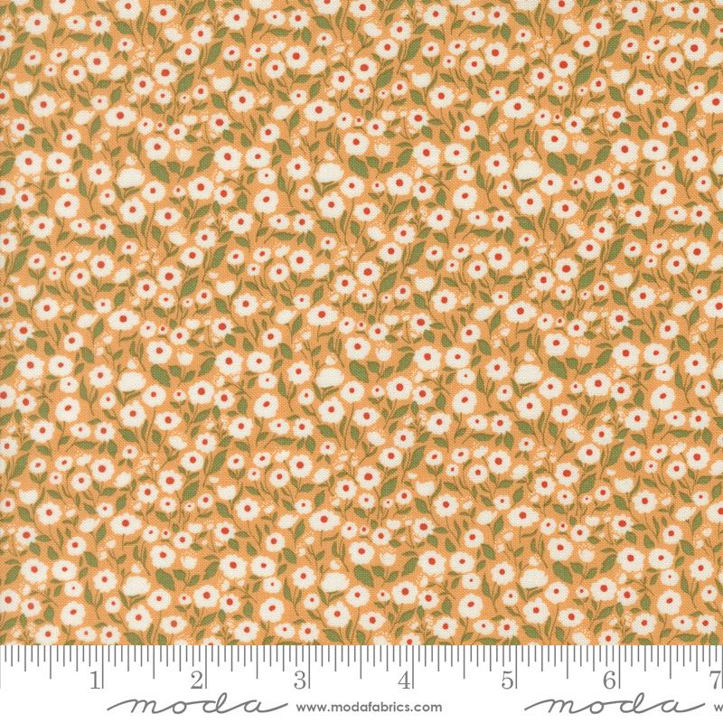 Garden Glam Goldenrod wild and free fabric by Lella Boutique for Moda, 5271 15