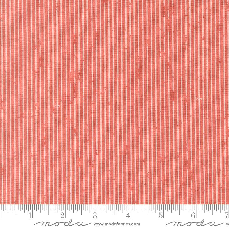 Garden Glam Rose Water perfectly striped fabric by Lella Boutique for Moda, 5275 14