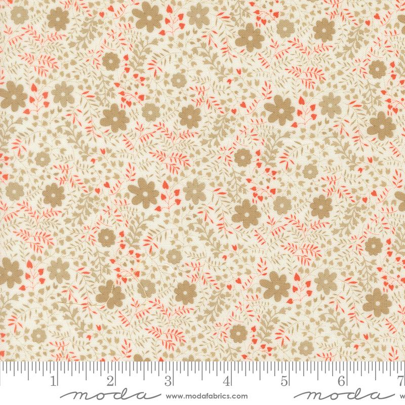 Larkspur & Linen Daisy summer's meadow fabric by Fig Tree & Co. for Moda, 35454 11
