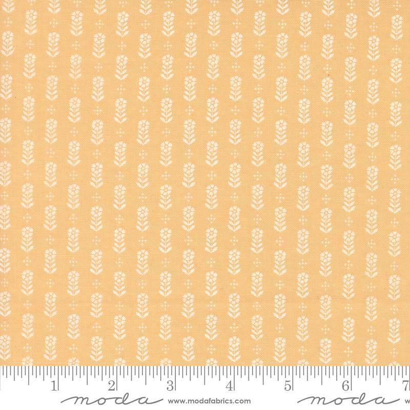 Larkspur & Linen Dandelion folk flowers fabric by Fig Tree & Co. for Moda, 35457 22