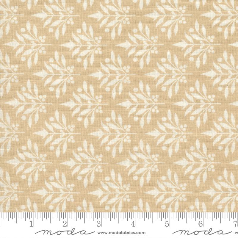 Larkspur & Linen Linen wallpaper fabric by Fig Tree & Co. for Moda, 35452 15