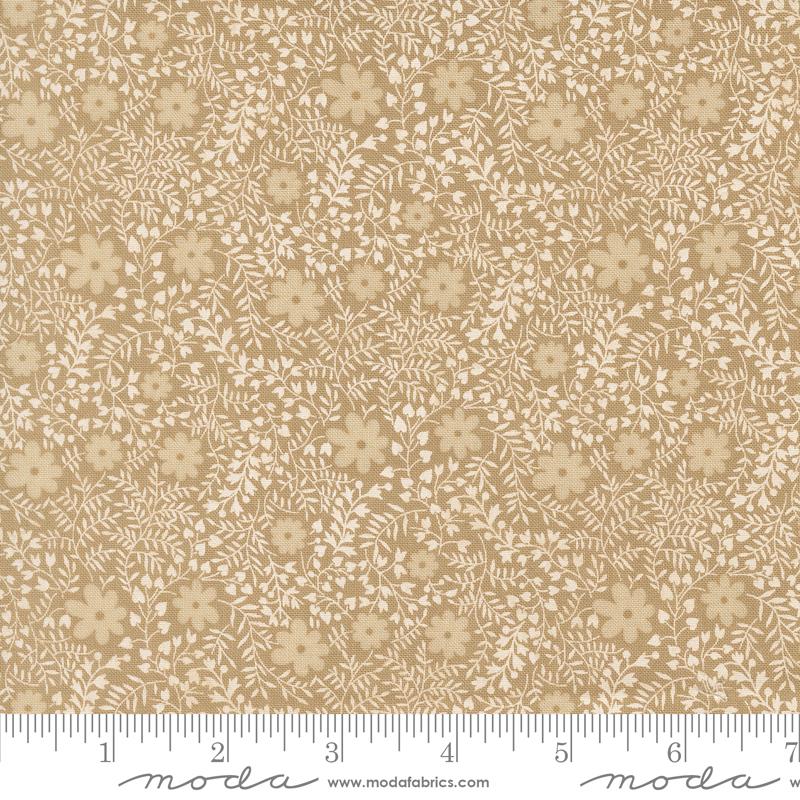 Larkspur & Linen Stone summer's meadow fabric by Fig Tree & Co. for Moda, 35454 17