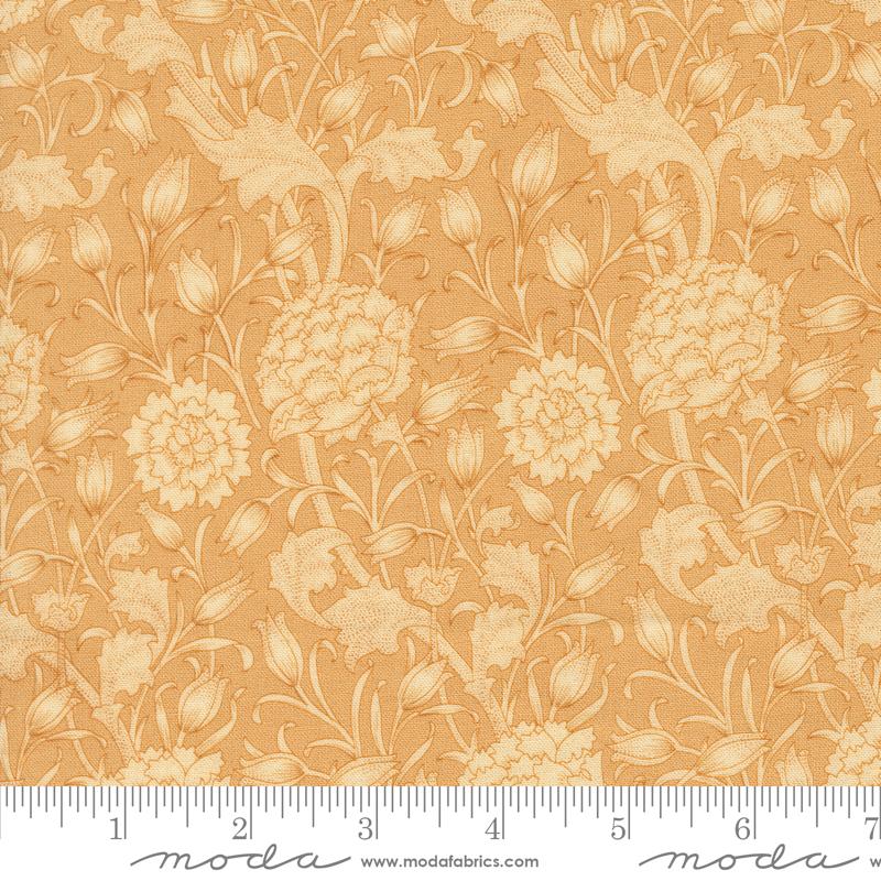 Larkspur & Linen Tan morris tulips fabric by Fig Tree & Co. for Moda, 35450 29
