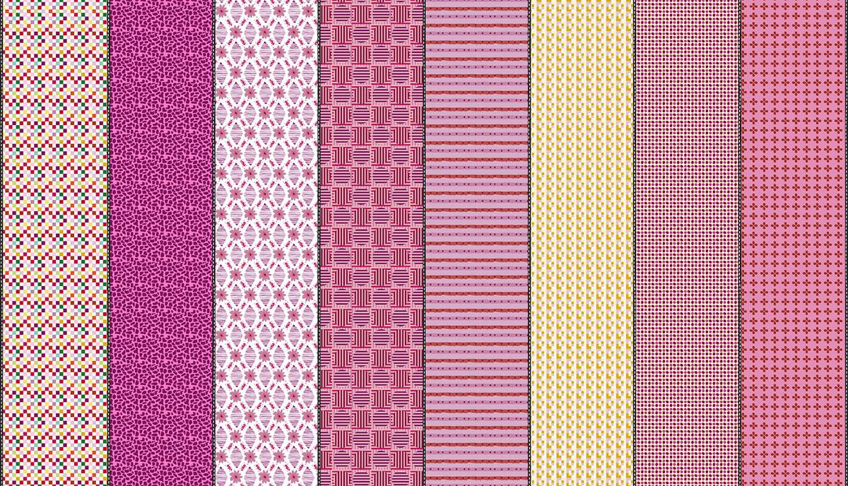 Lollie Jar Purple lollies fabric by Jen Kingwell for Moda, 18275 11