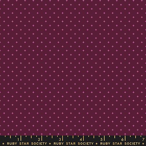 Sidekicks Deep Plum add it up fabric by Alexia Marcelle Abegg, RS5218 42