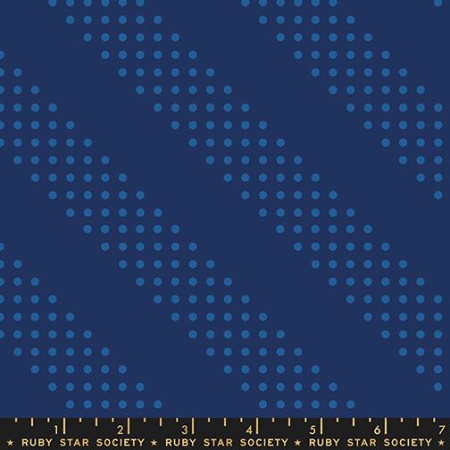 Sidekicks Navy dottie fabric by Rashida Coleman-Hale, RS5219 48