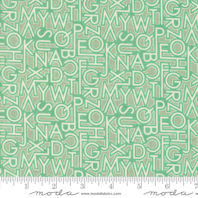 Sorrel Aqua brisa fabric by BasicGrey for Moda, 30795 12