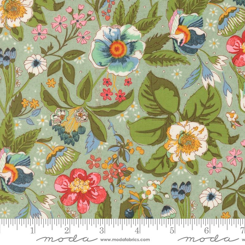 Sorrel Aqua islay fabric by BasicGrey for Moda, 30790 18