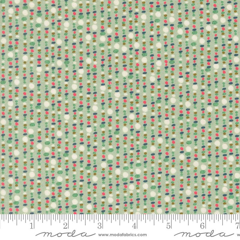 Sorrel Aqua pinka rocks fabric by BasicGrey for Moda, 30797 17