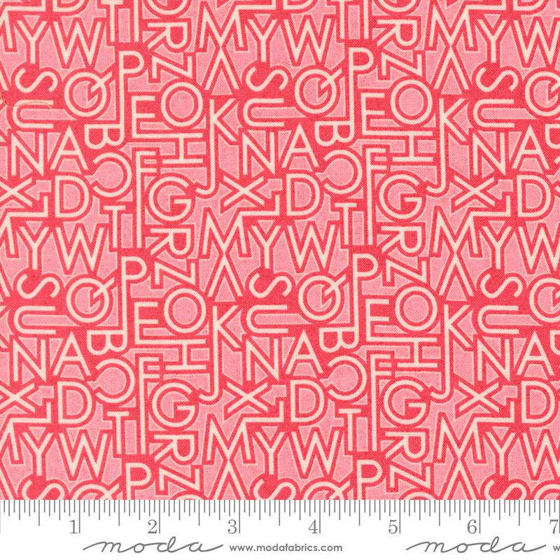 Sorrel Paradise Pink brisa fabric by BasicGrey for Moda, 30795 16