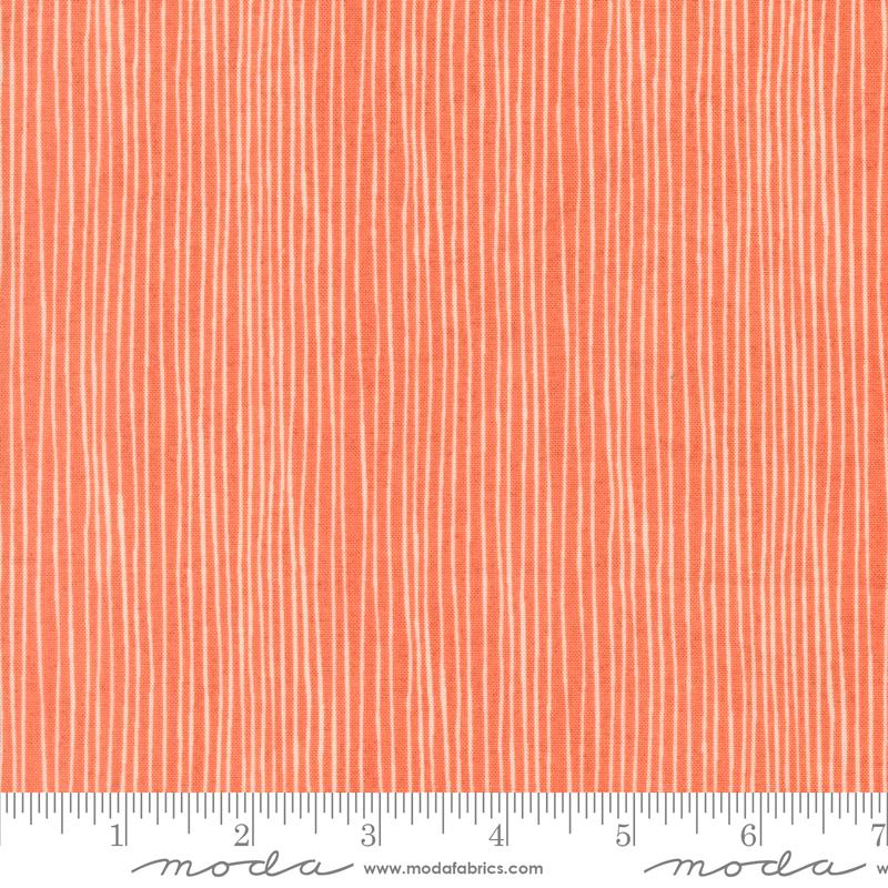 Sorrel Tea Rose selva stripe fabric by BasicGrey for Moda, 30798 19