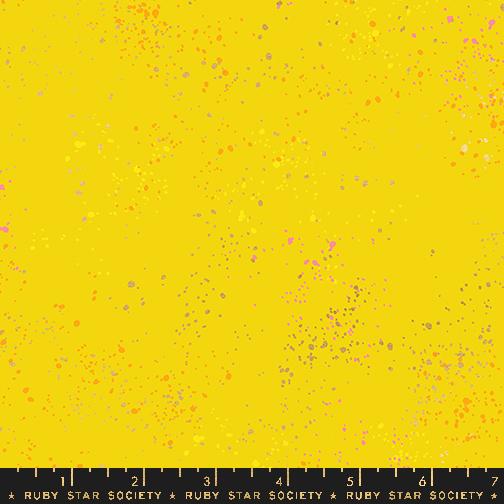 Speckled Metallic Golden Hour fabric by Rashida Coleman Hale for Ruby Star Society, RS5027 111M