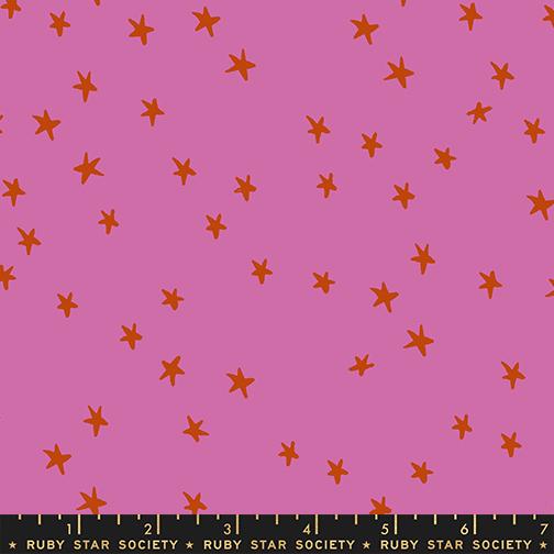 Starry Heliotrope star print fabric by Alexia Abegg for Ruby Star Society, RS4109 77